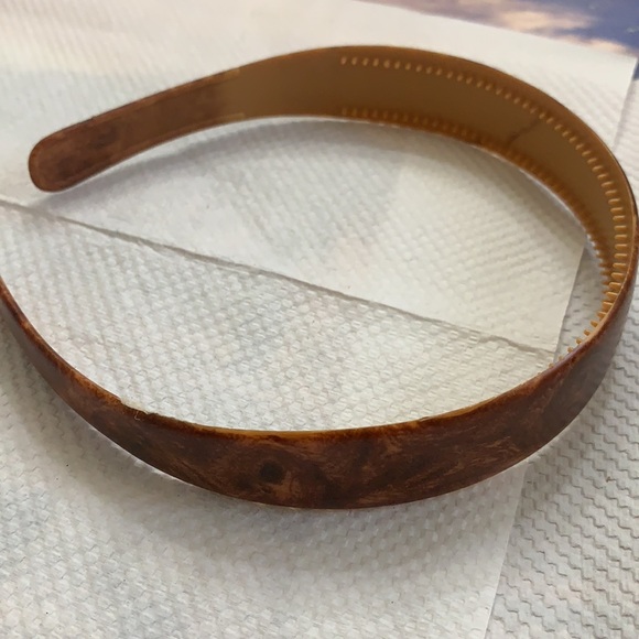 NEW 90s BROWN HEADBAND TORTOISESHELL HAIR TIARA BROWN CAROLYN BESSETTE KENNEDY main image 8